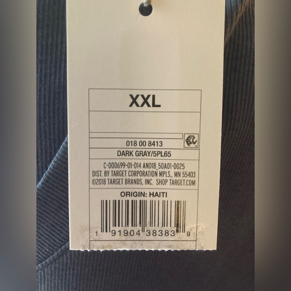 NEW A NEW DAY WOMEN’s Gray Ribbed Super stretchy Swoop neck tank Top size XXL - Picture 10 of 11